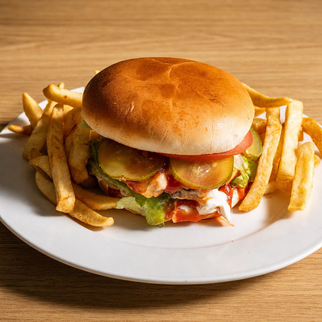 Cheese Burger.