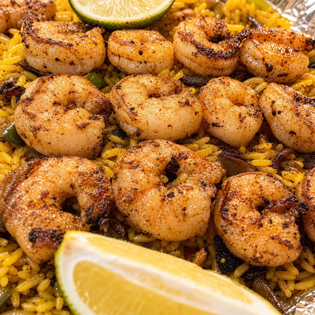 Rice& Shrimp.